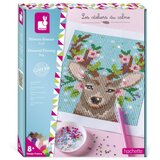 Janod Otroški atelje maxi – bleščeča slika s kristali – Jelen | Shoptok.si