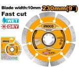 Ingco dmd012302 dijamantski rezni disk 230mm-10mm super ( DMD012302 ) Cene