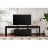 Hanah home TV komoda, enklava, 180x50x31.3cm, crna | Eponuda.ba