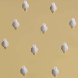  Glava za tuš od nehrđajućeg čelika 50 x 50 cm četvrtasta zlatna | shoptok.hr