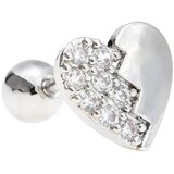  Piercing naušnica HE-23589 - Srebrna KP23589 | shoptok.hr