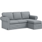SOFA Svijetlo siva 195 x 138 x 80 cm tkanina | shoptok.hr