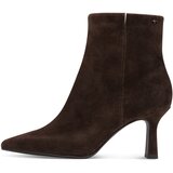 Tamaris Gležnarji temno rjava | Shoptok.si