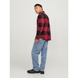 Jack & Jones Košulja 'Edarren' crvena / crna | shoptok.hr