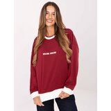RELEVANCE Blouse-RV-BZ-A878.51-burgundy Cene