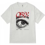 Obey Majice s kratkimi rokavi midnite crisis Bela Cene