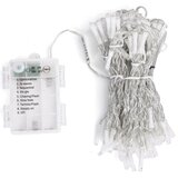  Aigostar-LED spoljašnje božićne lampice 156xLED/8 funkcija 3xAA 4,2x1,2m IP44 hladna bela | Eponuda.com