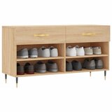  Klupa za cipele boja hrasta 102 x 35 x 55 cm konstruirano drvo | Eponuda.ba