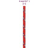  Brodski konop crveni 6 mm 250 m od polipropilena | shoptok.hr