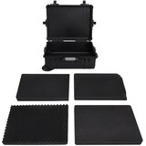  Kovčeg s kotačima crni 63 x 50 x 23 cm od PP-a | shoptok.hr