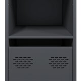  Komoda antracit 101,5x39x73,5 cm od hladno valjanog čelika | shoptok.hr