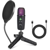 INF USB kondenzatorski mikrofon 192kHz/24Bit kardioidni za snemanje, (5000292067) | Shoptok.si