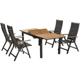 Gardenson Vrtni Set Verona, 5-Delni, Raztegljiva Miza Cene