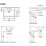 Villeroy & Boch Avento 60 lavabo 41586001 | ePonuda.com