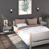 vidaXL Stenske nočne omarice 2 kosa siva sonoma Cene