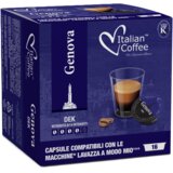Italian Coffee Genova Decaffeinato Cene
