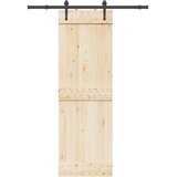 Pribor za klizna vrata 152,5 cm čelični crni | Eponuda.com