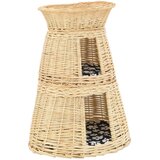  3-dijelni set košare za mačke s jastucima 47x34x60 cm prirodna vrba | Eponuda.ba