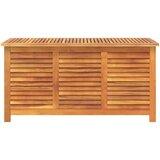  Vrtna kutija za pohranu s rešetkama 113x50x56 cm drvo bagrema | shoptok.hr