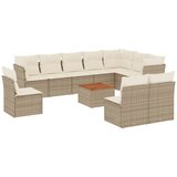  11-dijelni set vrtnih sofa od poliratana s jastucima bež | shoptok.hr