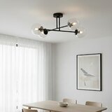 Brilagi plafonski luster maliva 4xE14/15W/230V za površinsku montažu crna/prozirna | Eponuda.com