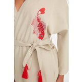 Trendyol Ženski kimono s uzorkom bijele boje Cene