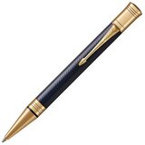 Parker Kemični svinčnik Duofold Chevron, modro zlat Cene