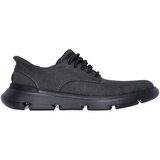 Skechers muške patike garza slip ins, crne