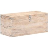  Škrinja od masivnog bagremovog drva 90 x 40 x 40 cm | shoptok.hr
