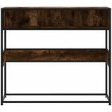  Konzolni stol boja hrasta 90x35x80 cm od konstruiranog drva | Eponuda.ba