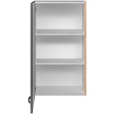 XXXL Kuhinjska Zgornja Omarica Shadow, Siva, Barva Hrasta | Shoptok.si