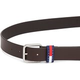 Tommy Jeans Pas 'RYAN 3.5' mornarska / rjava / rdeča | Shoptok.si
