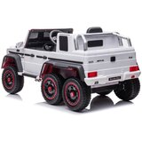  Licencirani auto na akumulator Mercedes G63 6x6 - bijeli | shoptok.hr