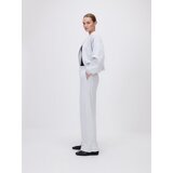 Reserved Hlače s volanima - svijetlo siva | shoptok.hr