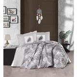 v2 Sivi i Beli Ranforce Posteljina Set