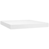  box spring s madracem LED bijeli 160x200 cm umjetna koža | shoptok.hr