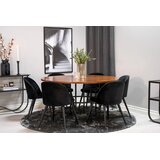 Furniture Fashion Copenhagen okrugli blagovaonski stol ⌀140 cm, smeđi | shoptok.hr