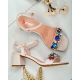 Resti Women's Sandals on a post with crystals Osdar | Shoptok.si