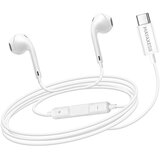 Oem Mayaxess, Žične USB-C slušalke z vgrajenim mikrofonom za Samsung Galaxy A55, Bela, (5000299418) | Shoptok.si