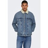 Only & Sons Prehodna jakna 'ONSWILSON' moder denim | Shoptok.si