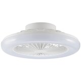 Brilliant LED prigušiva stropno svetlo sa ventilatorom MONTERO LED/20W/230V bela+daljinski upravljač | Eponuda.com