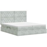  s od storage s pohranom Svjetlosiva 200 x 200 cm Baršun | shoptok.hr