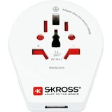 Skross adapter World za UK + USB-A | shoptok.hr