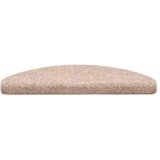  Samoljepljivi Otirač za Stepenice 15 kom Igličasti 65x21x4 cm Smeđi | shoptok.hr