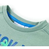  Dječja topla majica svijetla kaki 140 | shoptok.hr