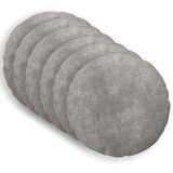  Presvlaka za jastuk 6 pcs HEERLEN Svjetlosiva Ø 30 cm | shoptok.hr