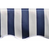 Platno za tendu plavo-bijelo 4 x 3 m (okvir nije uključen) | shoptok.hr
