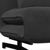 Bessagi Home Fotelj S Funkcijo Ležišča Luna, Temno Siva | Shoptok.si