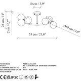 Opviq luminar 14141 zlatni luster | ePonuda.com