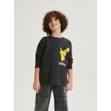 Reserved - Predimenzionirana majica dugih rukava Pokémon - tamnosivo Cijene